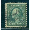 Used 424 1c George Washington Fine Plus A09149