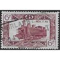 Belgium Epm Mi 284 A: 6 Fr. reddish lilac Railw...