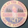 Lake Of The Torches. 50¢ Casino Chip. Lac Du Fl...