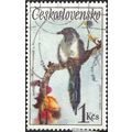 CZECHOSLOVAKIA, BIRD, Eurasian Magpie, Pica pic...
