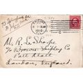 United States 1910 Chicago ILL-London UK CoverC...
