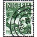 Nigeria 1961. 3d Value. Oyo Carver. Fine Used