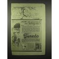 1917 Tuxedo Tobacco Ad - How Do You Know It's S...