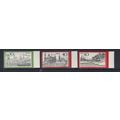 GERMANY 1974 TOURISM SET MNH SG1680-82