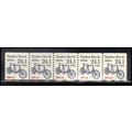 2266 24.1c Tandem Bicycle Very Fine MNH Dry Gum...