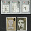 1969 Investiture of Prince of Wales set 5v SG80...