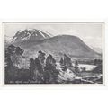 Ben Nevis from Banavie Postcard Inverness-shire...