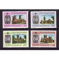 TUVALU 1978 CATHEDRALS SG 89 / 92 SET 4 VALS U/...