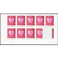 4847, Die Cut Shift ERROR Block of 9 Stamps VER...