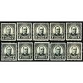 559, Mint F-VF NH - TEN 7¢ Stamps CV $155.00 * ...