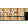 556, Mint NH 4¢ 22 PO Fresh Stamps CV $770.00 *...