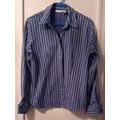 Pre-Owned Women’s JG Hook Blue Striped Shirt (S...