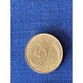 Umlaufmünze Frankreich 5 Centimes 1974