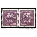 1943 Michel 300A - fine used (o) - pair