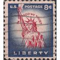 USA, Liberty: In Go We Trust, blue & red 1954, ...