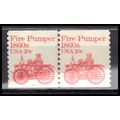 1908 20c Fire Pumper Fine MNH Dry Gum CNP Left ...