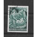 Austria.1963 Christmas stamp.Fine Used.Aug22a