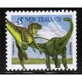 1993 New Zealand - Sc#1185 - Dinosaur booklet s...