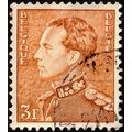 Belgium 1951 King Leopold 3F Used Stamp