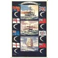 FLAGS & SHIPS OF GREAT BRITAIN Tuck Oilette Pos...