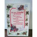 For you Grandad at Christmas - Glitter card ** ...