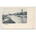 Worcester Early Undivided Back Postcard 3275G