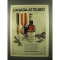 1975 Canadian Mist Whisky Ad - At Its Best