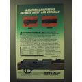 1984 Daisy Power Line 860 Rifle Ad, Material Difference