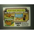 1984 Nature Valley Granola Clusters and Granola Bars Ad