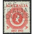 Australia 1953 Tasmania Stamp Centenary 3 ½d Ro...