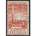Australia 1954 Telegraph System Centenary 3 ½d ...