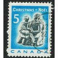Canada 1968 Christmas 5c Black and New Blue SG6...