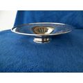 VINTAGE ORNATE 10.5" FOOTED STERLING SILVER BOW...