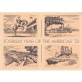 United States 1972 Tourism Year of the Americas...
