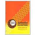 Hydro-Power Inc 1946 vintage industrial catalog...