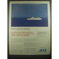 1967 P&O Cruise Ad - What's on your horizon right now?