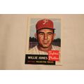 Willie Jones 1991 Topps 1953 Archives NO. 88
