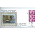 fdc benham silk first day cover regional n.irel...