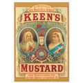 Keens Mustard Poster King George II Advertising Postcard