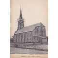 Abeele Church Poperinge Belgium Antique Postcard