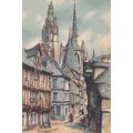 Caudebec En Caux Le Grande Rue Antique Linen Fr...