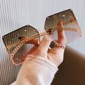 New Women’s Square Len’s Tinted Fashion Sunglasses