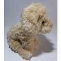 HAND MADE SHORT HAIRED CREAM POODLE 12" PLUSH C...