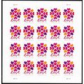Hearts Blossom Love & Wedding Sheet of 20 Curre...