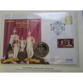 GB 1937-1997 Diamond jubilee Coin First Day Cov...