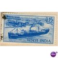 India 1965 - SG 498 - Freighter Jalausher 15p -...