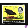 PITCAIRN ISLANDS 1964 1s CHICKEN BIRD SG44 U/M ...