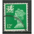 Wales GB 1986 12p Bright Emerald Machin SG W36....