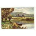 Worcestershire BREDON HILL Art Postcard by Hild...