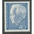 BERLIN - 1964 40pf U/M 'PRES. LUBKE' (EBID42-410)